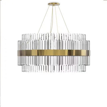 Modern Round Crystal Chandelier for Living Room / bedroom
