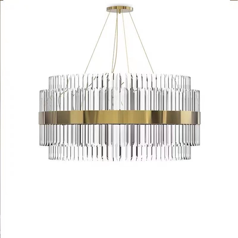 Modern Round Crystal Chandelier for Living Room / bedroom