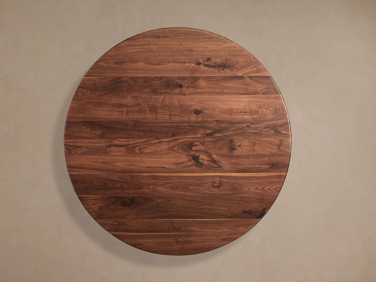 Jacob Round Dining Table with Vertex Base