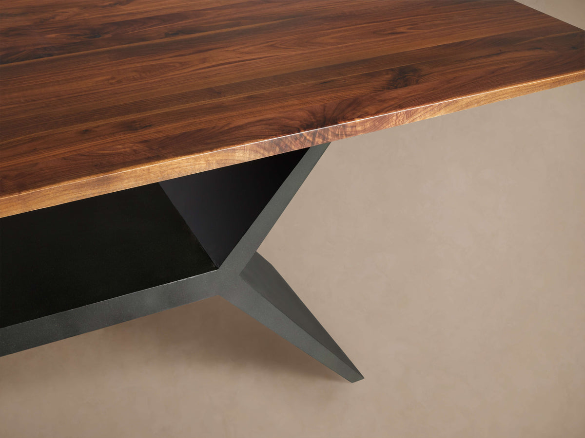 Jacob Dining Table with Vertex Base