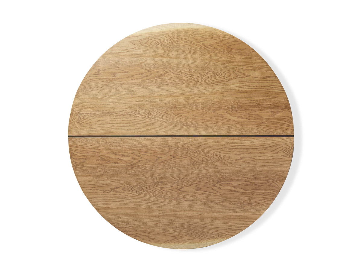 Mihaela 54-InchRound Dining Table in Vin Alb