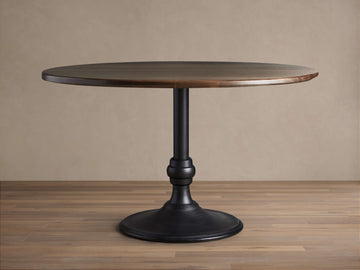 Jacob Round Dining Table with Wade Base