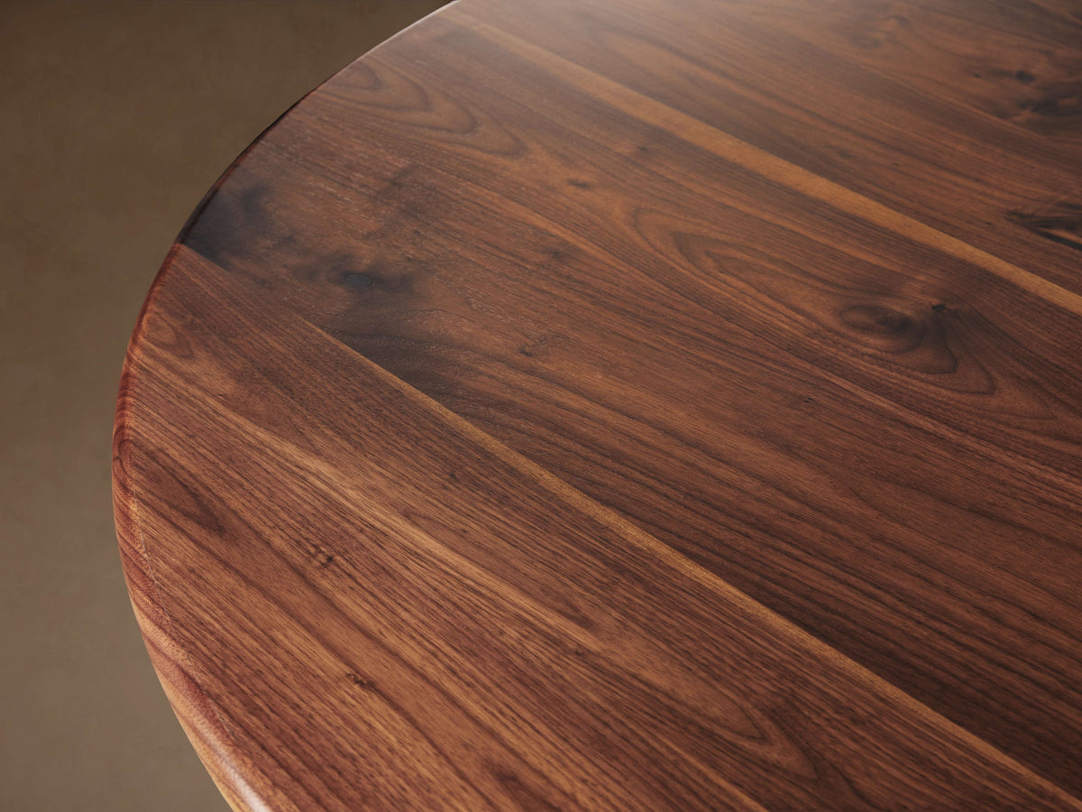 Jacob Round Dining Table with Wade Base