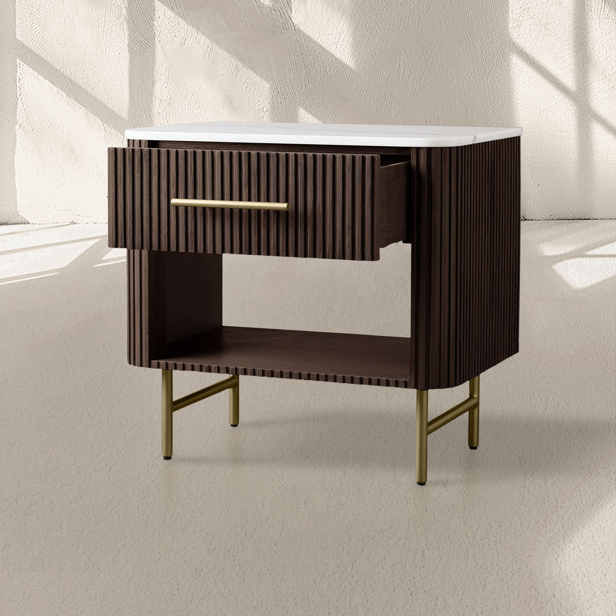 Finnley Open Nightstand