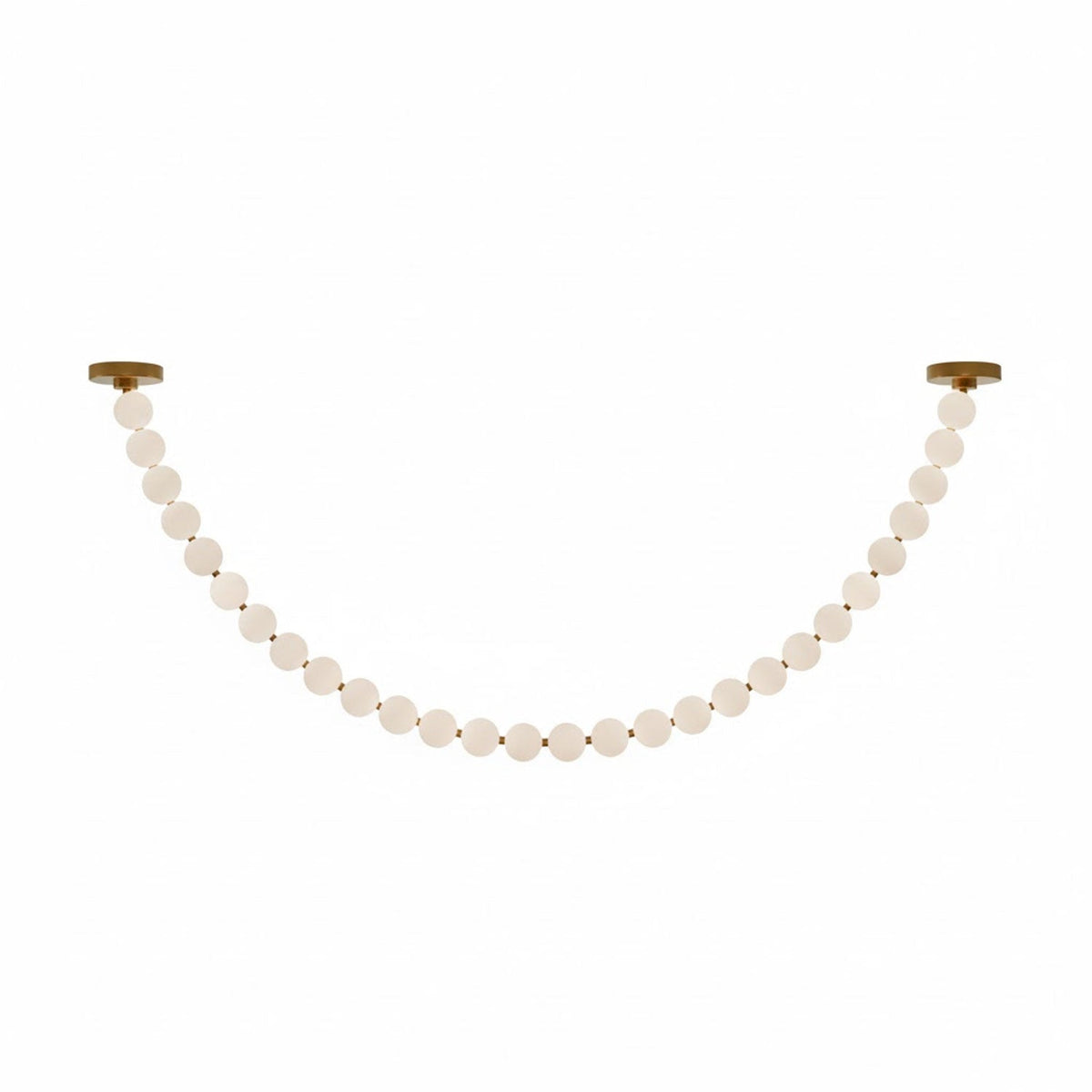 Pearl Necklace Balls Chandelier