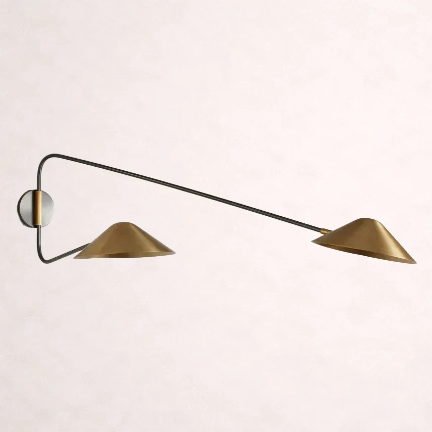 Simms Long Arm 2-Light Wall Sconce