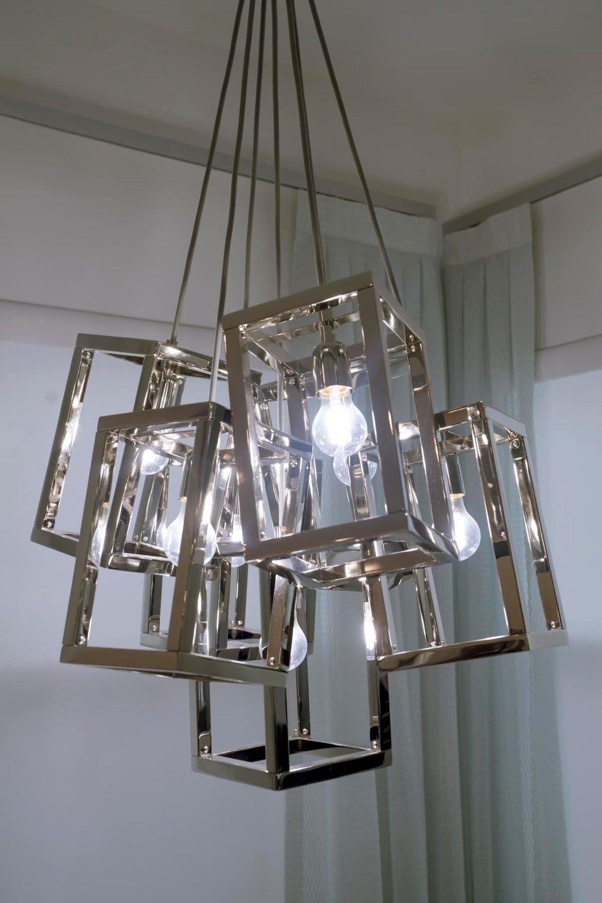 Modern Cube Cluster Chandelier for Living Room / staircase / foyer