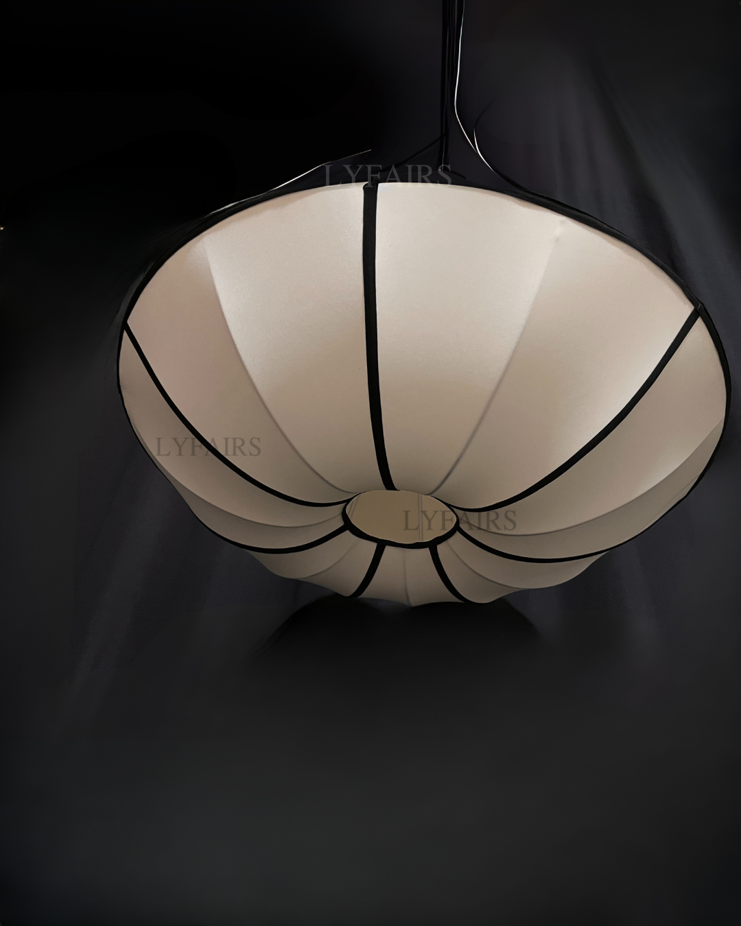 Modern Ufo White Lampshade Chandelier