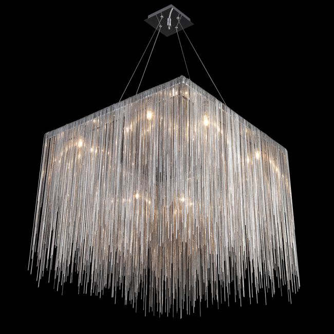 Sleek Beam Square Pendant