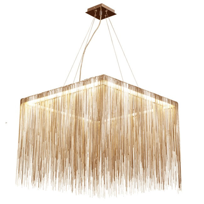 Sleek Beam Square Pendant