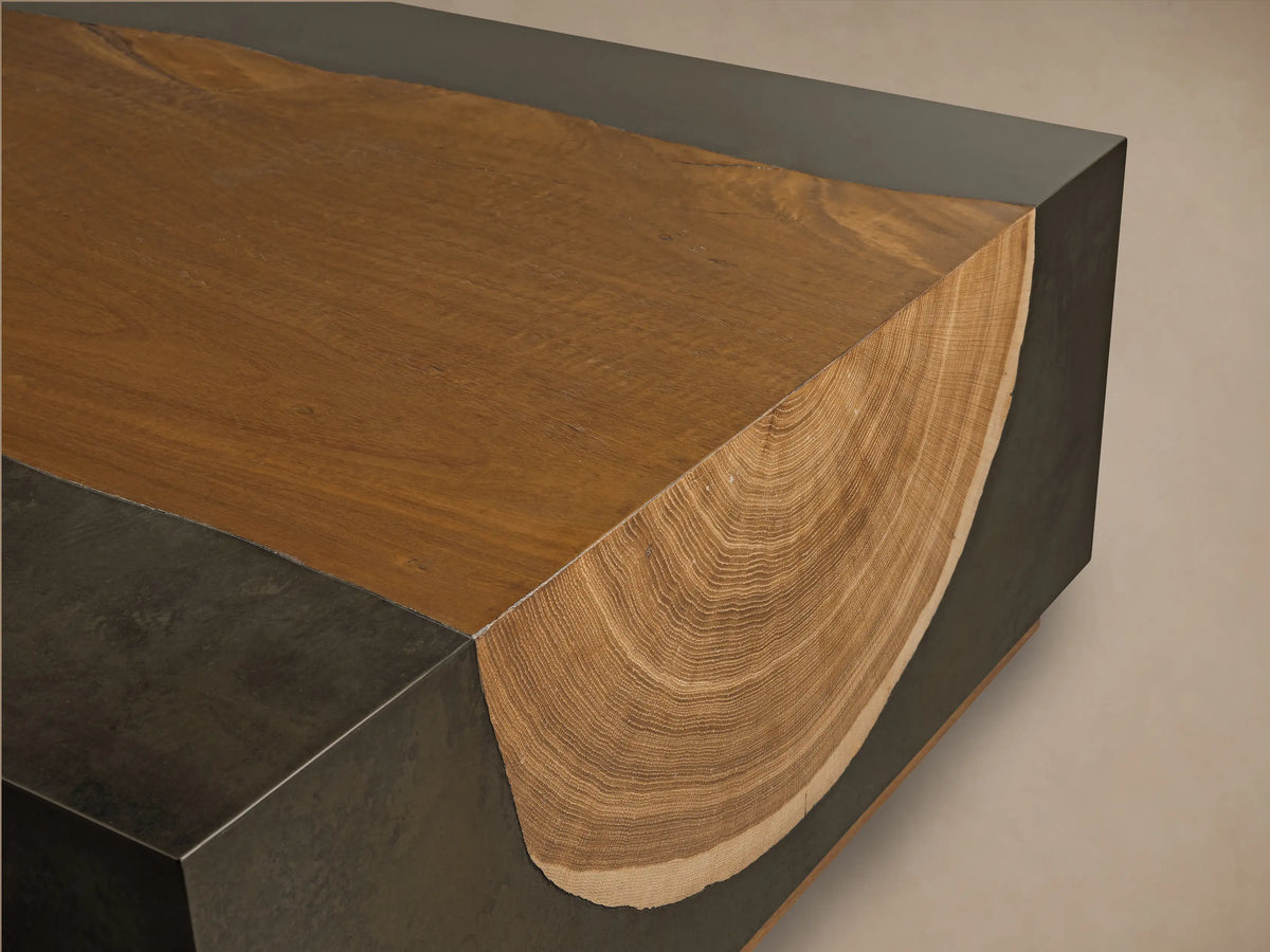 Acacius Industrial Coffee Table