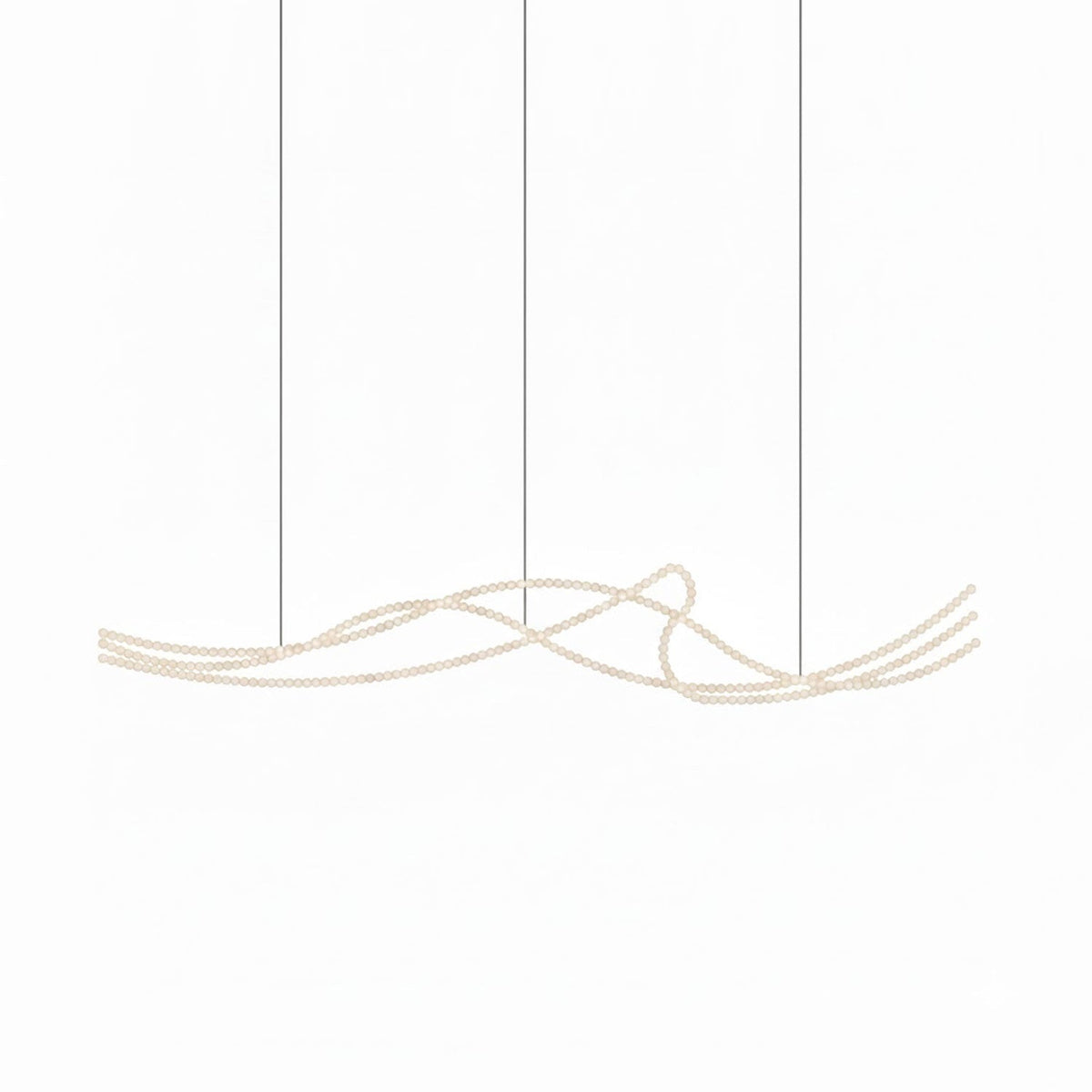 Pearl Necklace Balls Chandelier