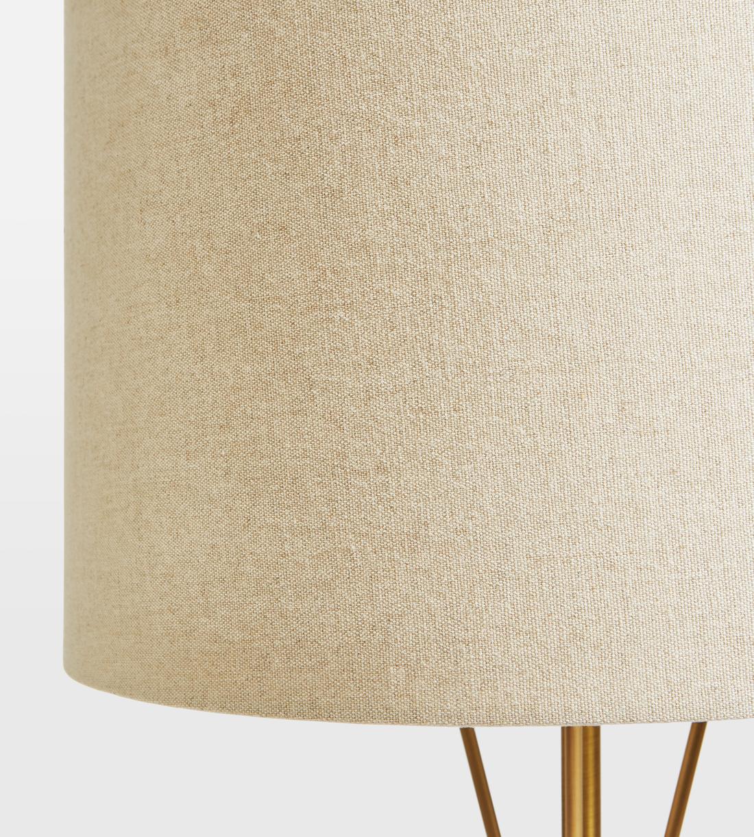 Marble Table Lamp in Antiqued Brass - Erhaus product image 3