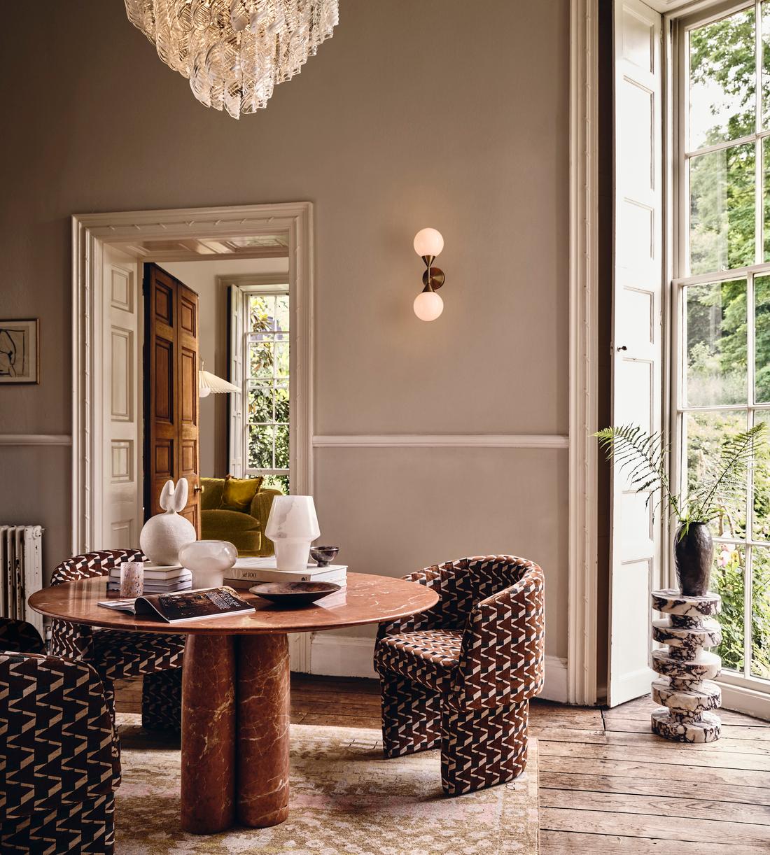 Elodie Glass Chandelier 28-Inchw