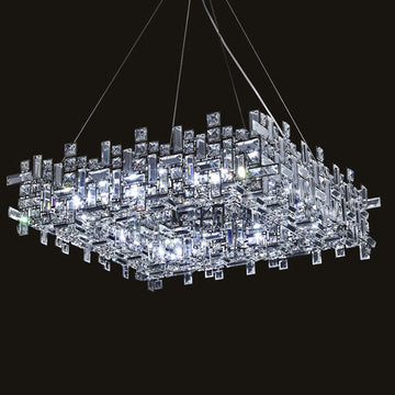 New Italian Style Light Luxury Villa Duplex Designer Luxury Crystal Chandelier for Dining / living Room /
