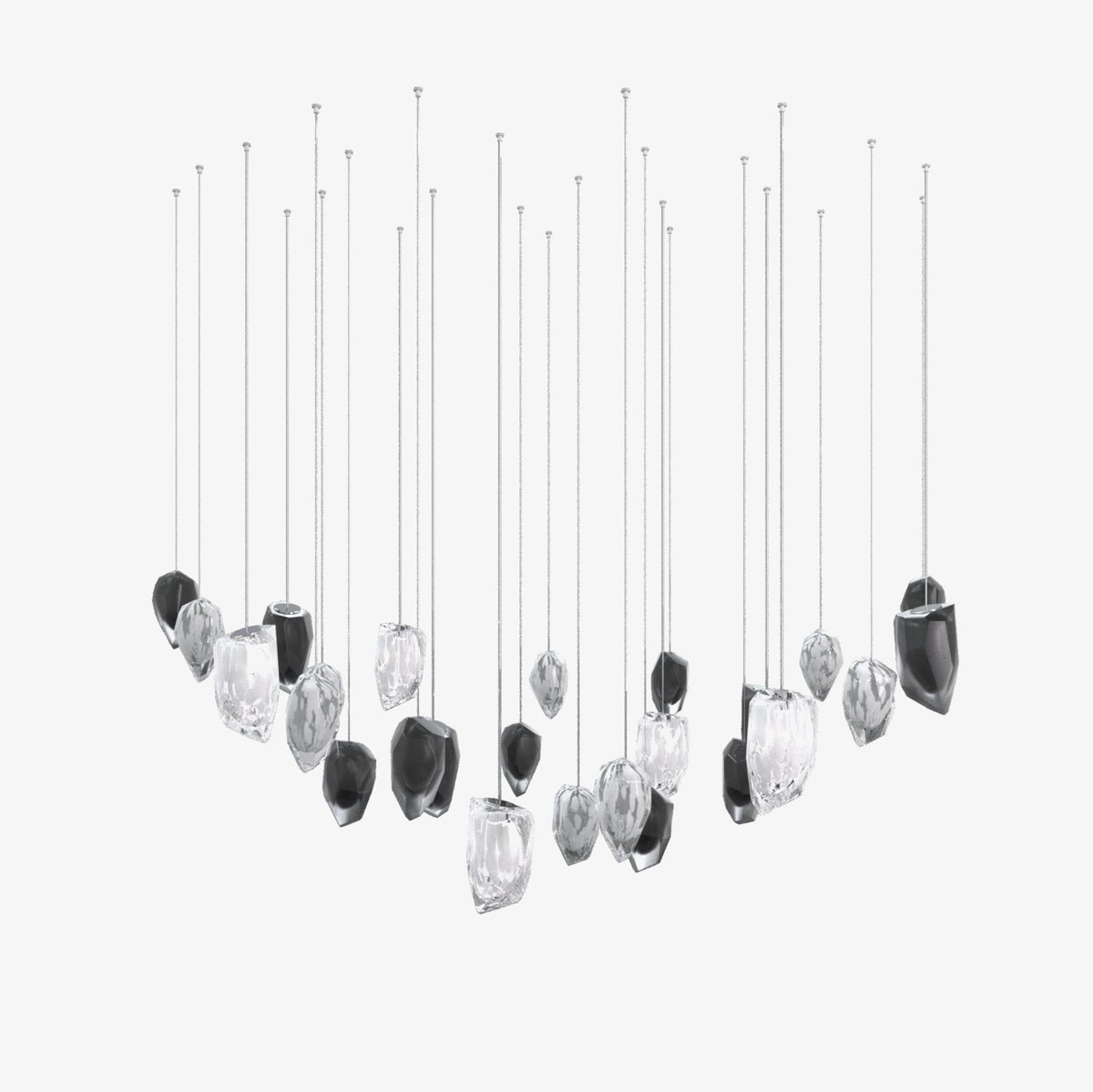 Galaxy Glacier Crystal Chandelier