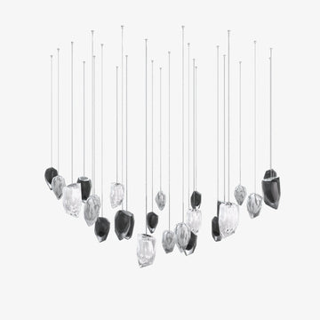Galaxy Glacier Crystal Chandelier