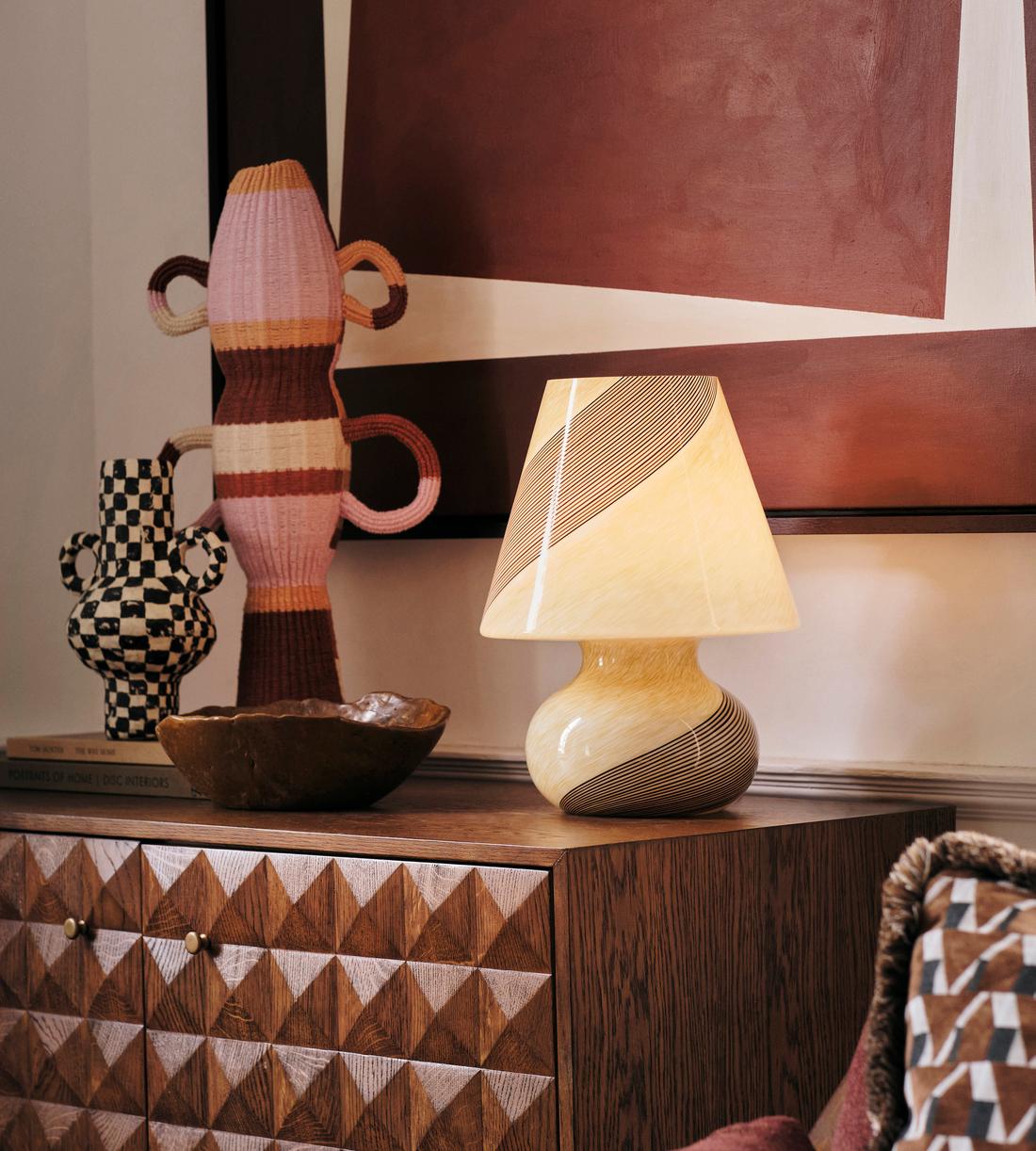 Mouth-Blown Glass Table Lamp - Erhaus product image 1