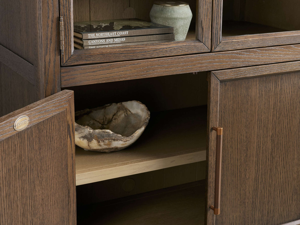 Hattie Squared Glass Cabinet