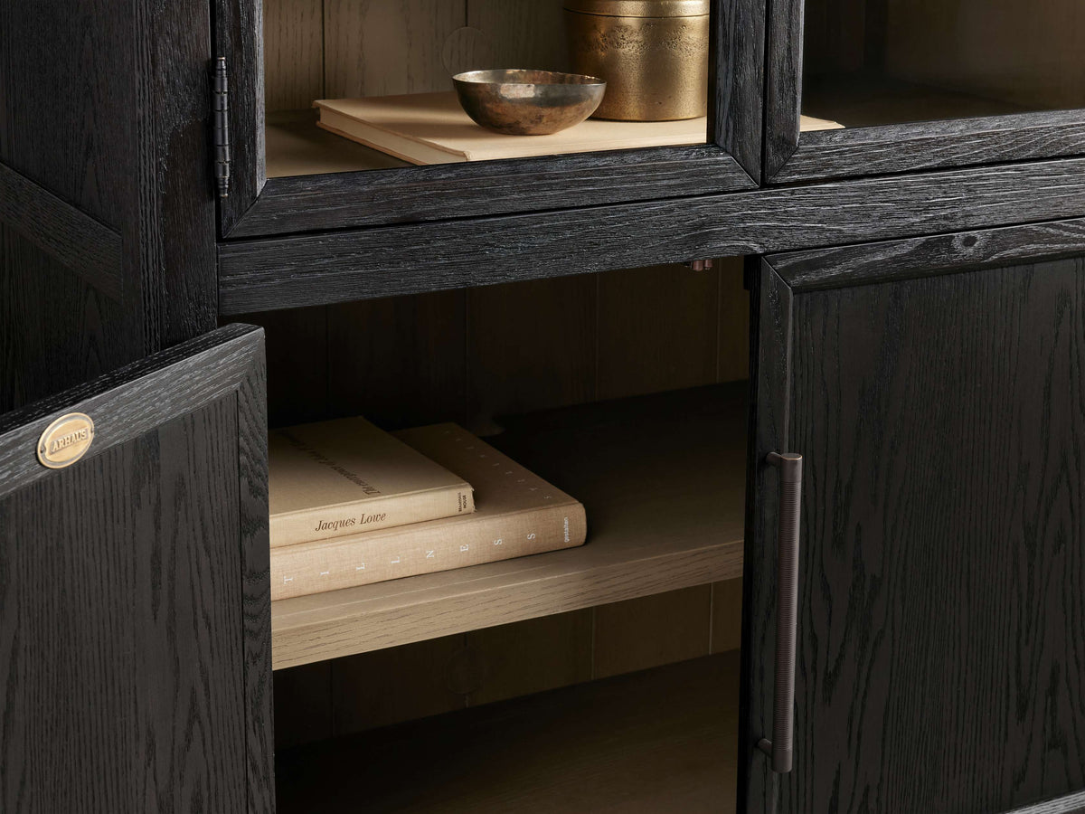 Hattie Squared Glass Cabinet