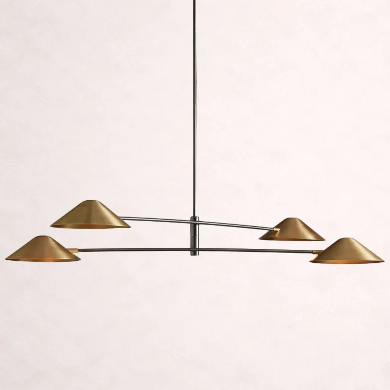 Simms 4-Light Linear Chandelier