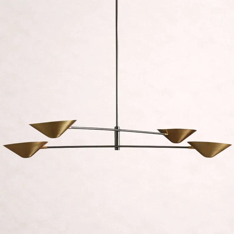 Simms 4-Light Linear Chandelier