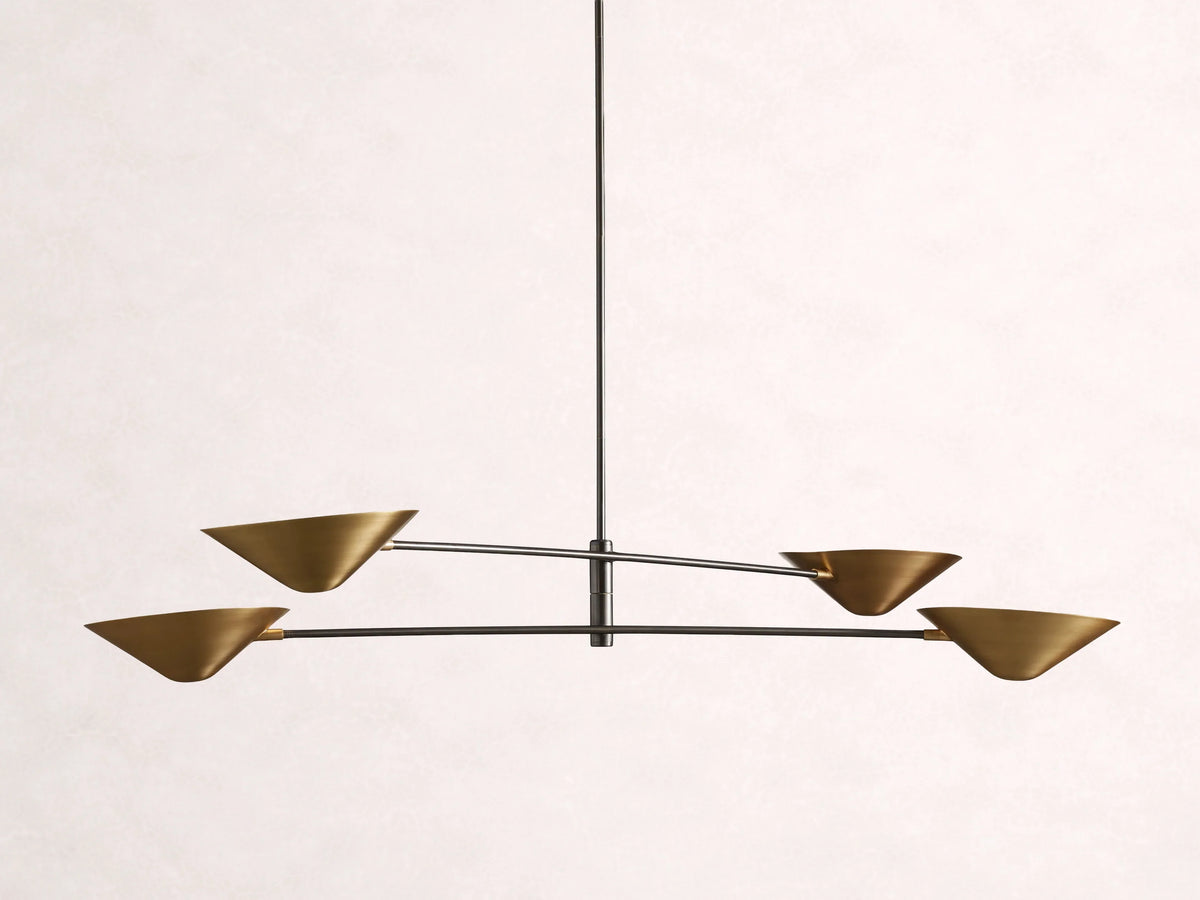 Simms 4-Light Linear Chandelier