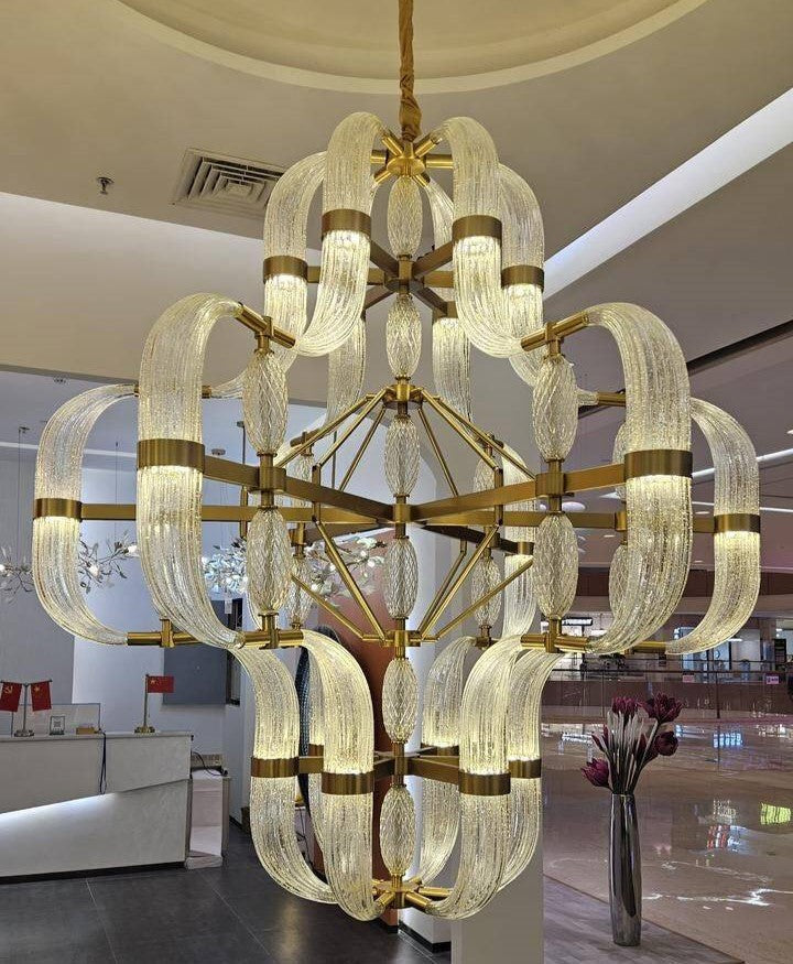 Modern Art Glass Chandelier for Living Room / dining Room / kitchen Island / bedroom