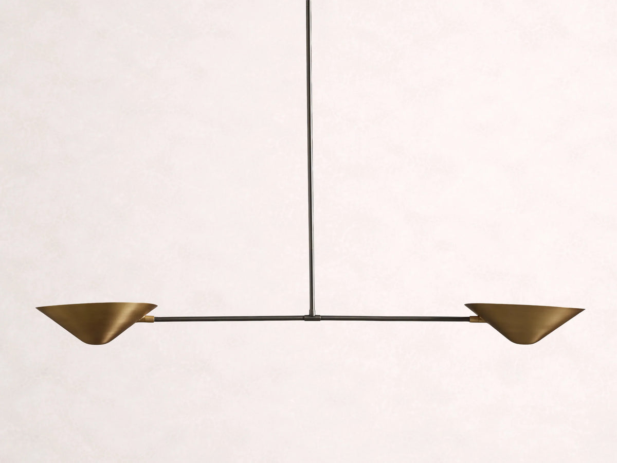 Simms 2-Light Linear Chandelier