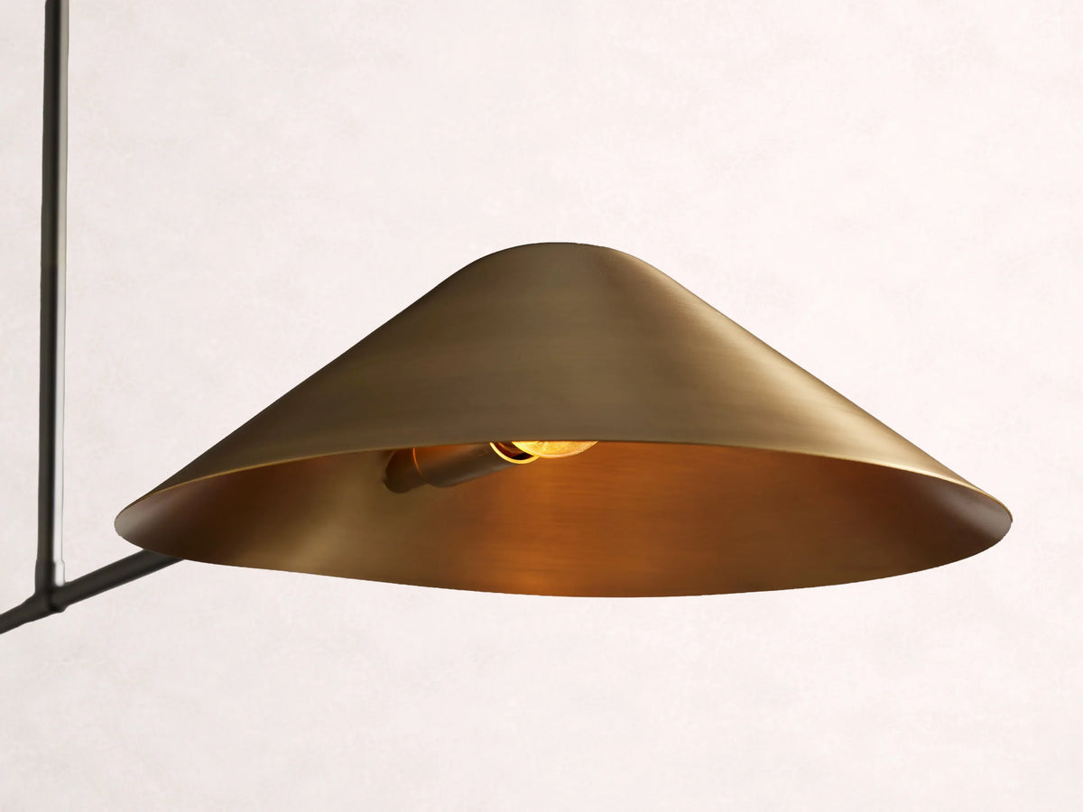 Simms 2-Light Linear Chandelier