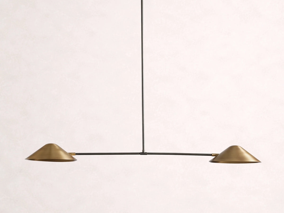 Simms 2-Light Linear Chandelier