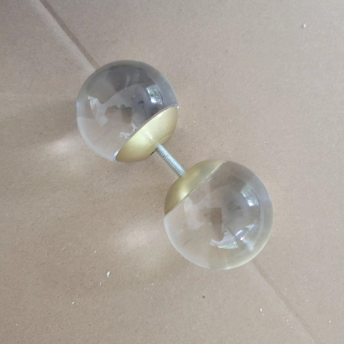 Modern 2 / 3 Ring Glass Ball Chandelier for Low-Ceiling