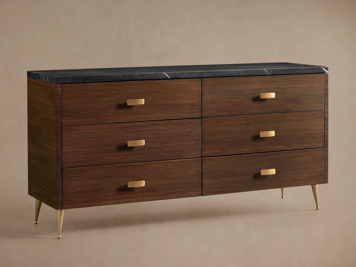 Giselle Six-Drawer Dresser