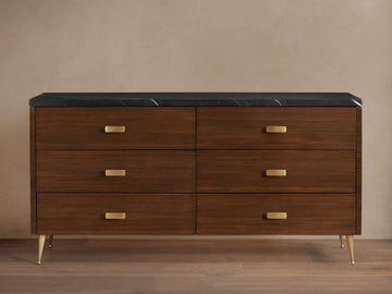 Giselle Six-Drawer Dresser
