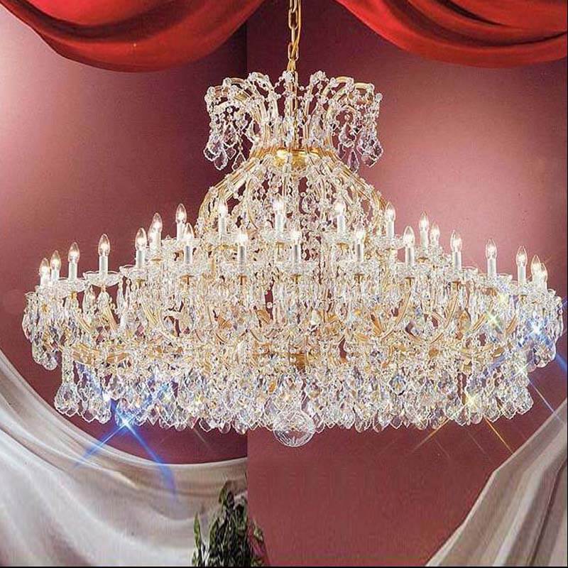 49 Lights Wide Maria Chandelier