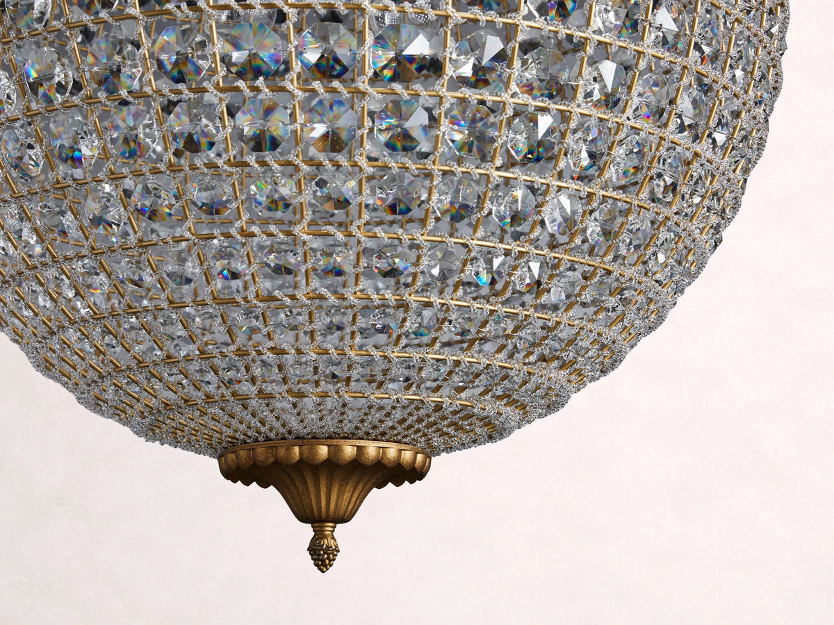 Poppy Round Chandelier