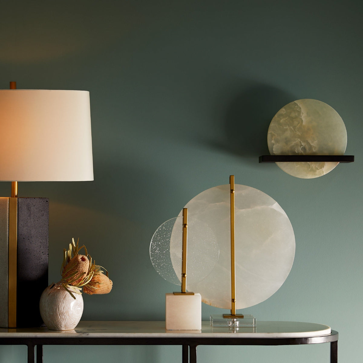 Savion Wall Sconce 49673 room scene