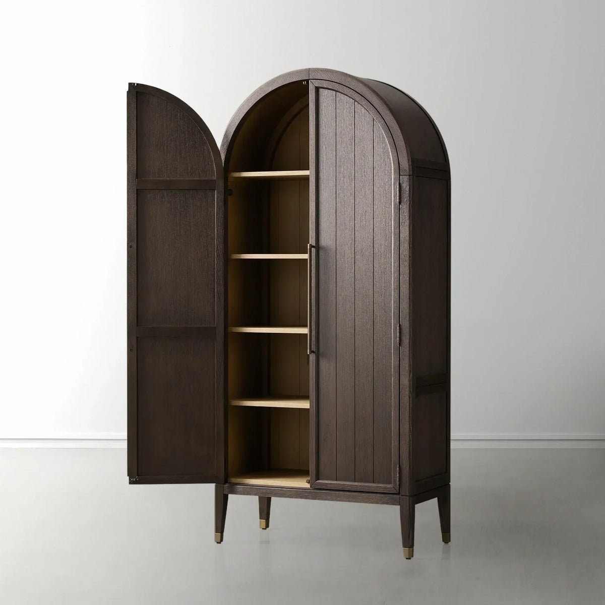 Hattie Accent Cabinet in Oak 36-Inchw 46-Inchw