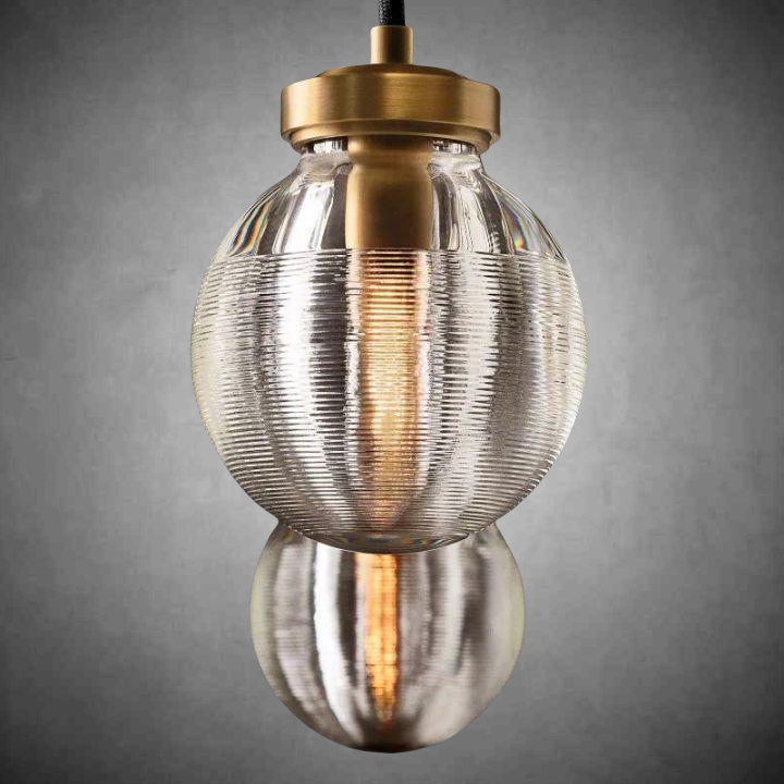 Pearls Spherical Modern Rectangular Chandelier 54”