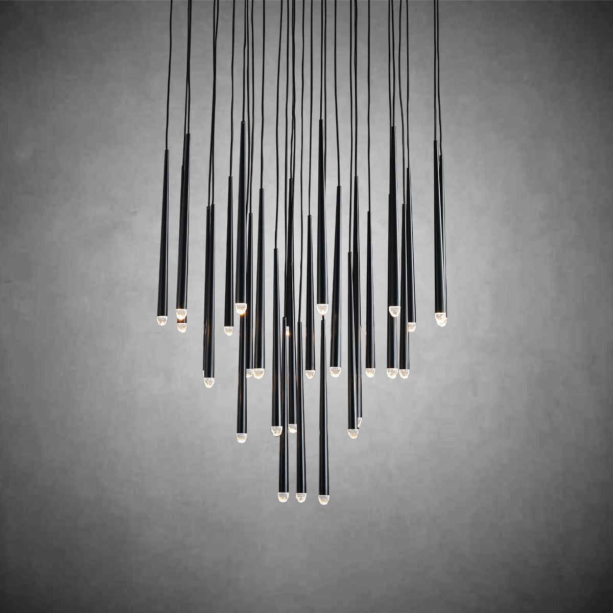 Aquitain Round Chandelier 24" 30" 48"