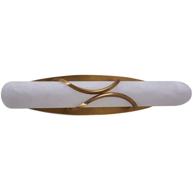 Basalt Tubular Alabaster Wall Sconce