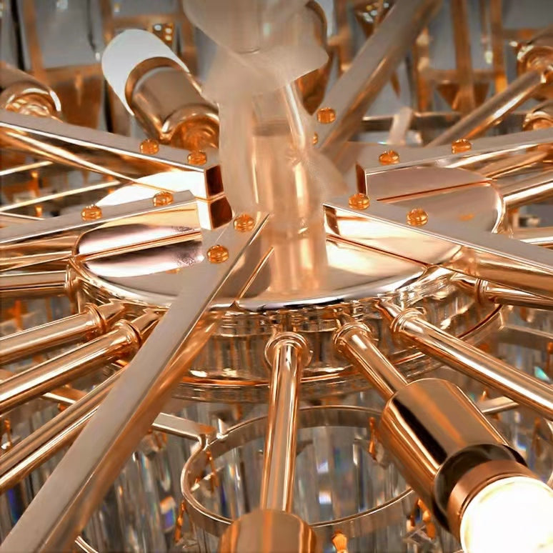 Exclusive Designer Crystal Chandelier for Modern Living Room Luxury Dining Room Ceiling Lamp
