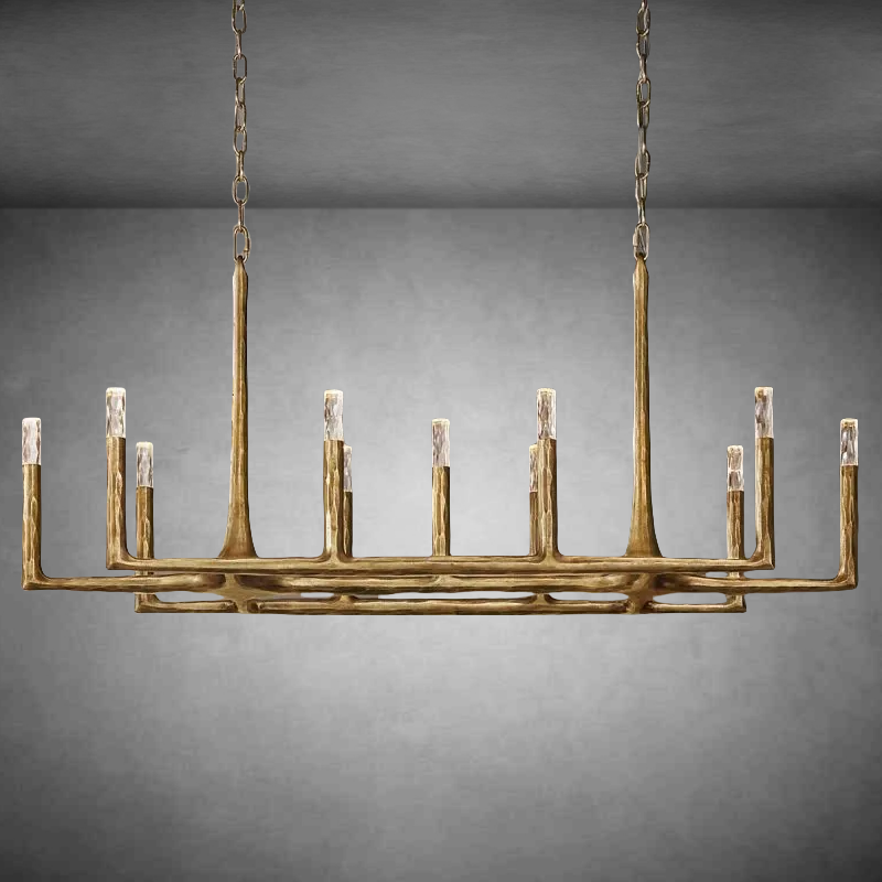 Thaddeas Linear Chandelier 54" 72" 96"
