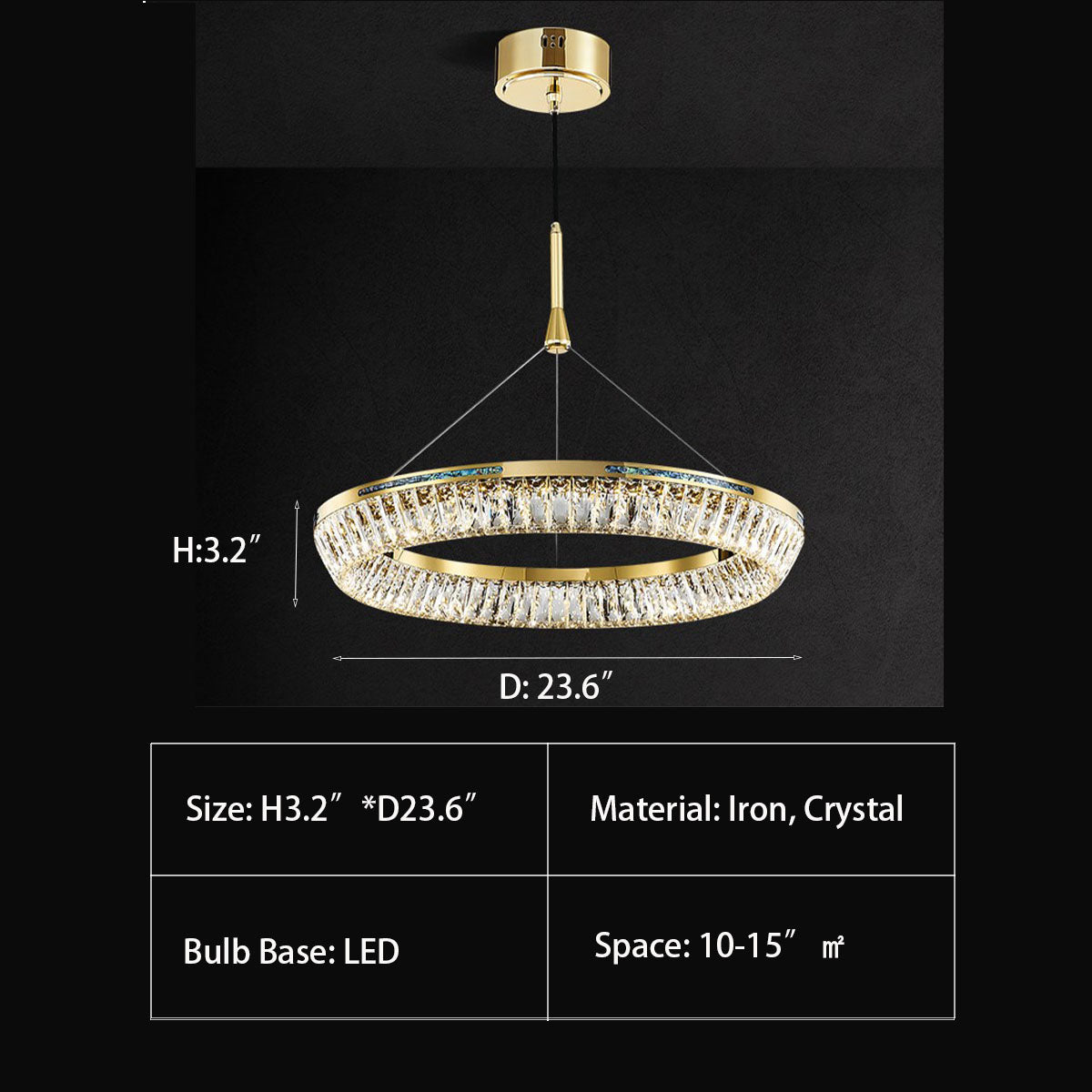 Light Luxury Creative Multi-Layer Shell Crystal Art Chandelier for Living / dining Room