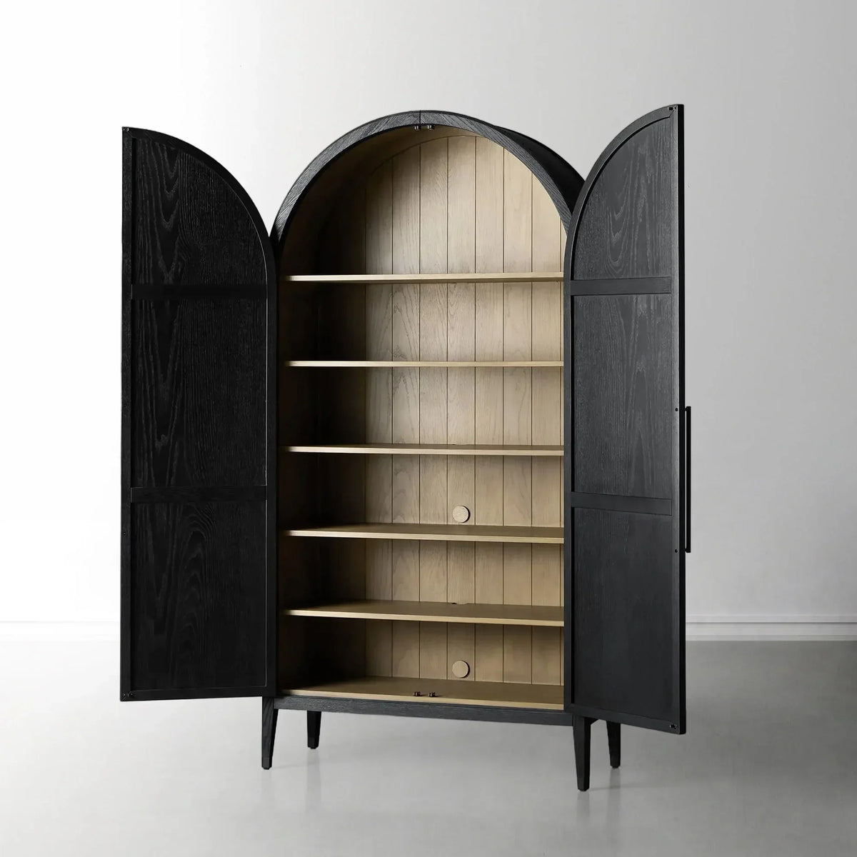 Hattie Accent Cabinet in Oak 36-Inchw 46-Inchw