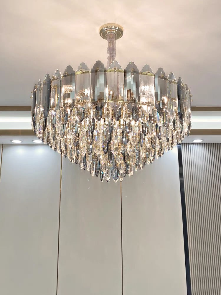 Modern Luxury K9 Crystal Chandelier Ceiling Fixtures Light for Living and for Kitchen Island Dining Rooms