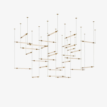 Crystal Grid Customize Chandelier