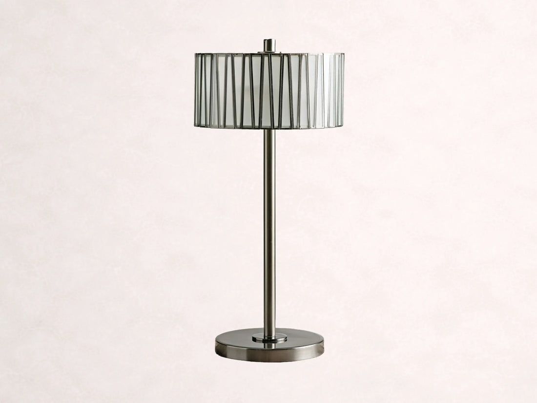 Jeunet Table Lamp in Nickel
