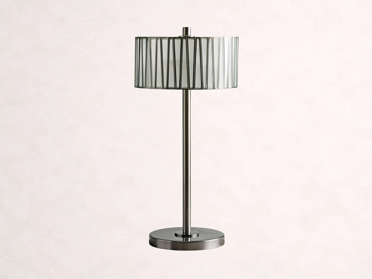 Jeunet Table Lamp in Nickel