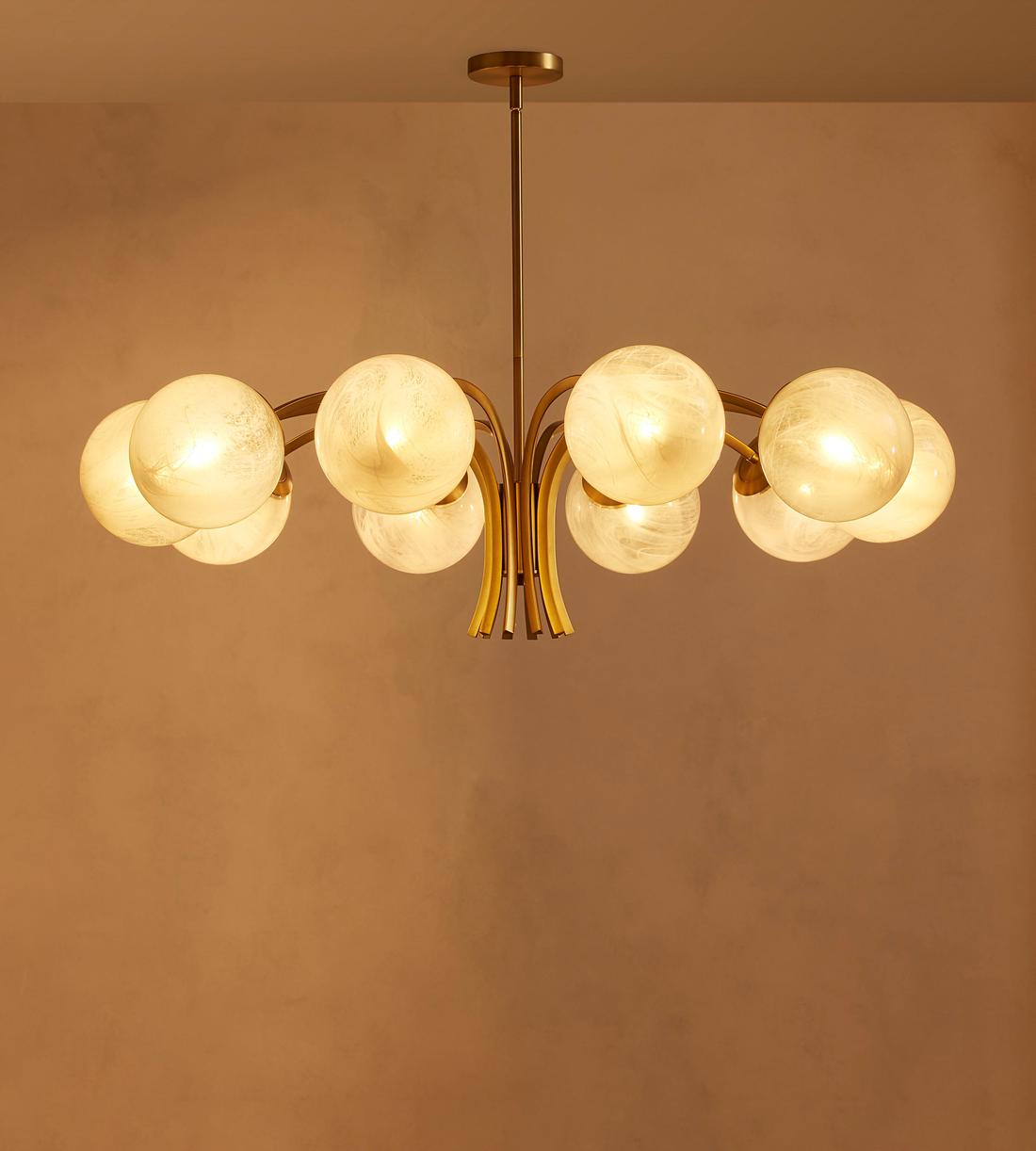Kai Chandelier 43.3-Inchw